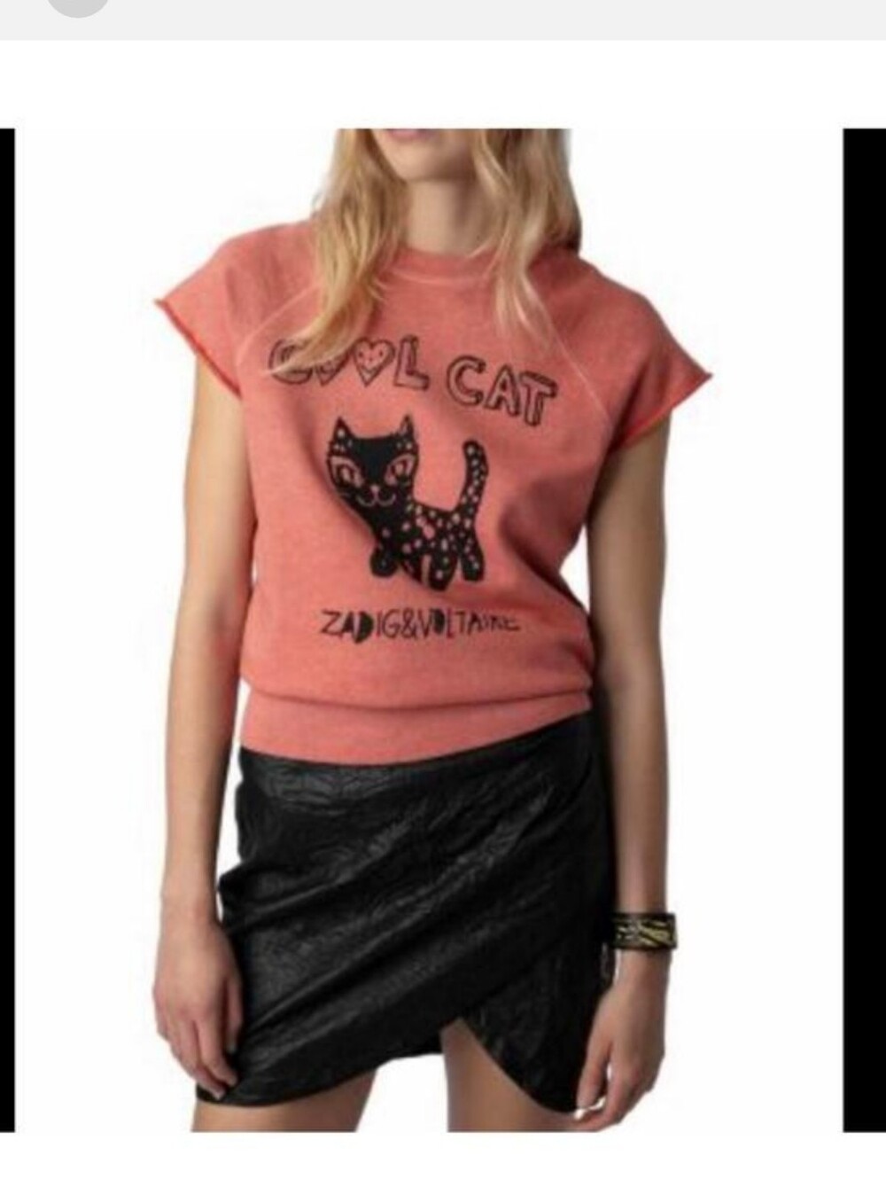 Zadig & Voltaire  'Cool Cat' Sweatshirt Size L